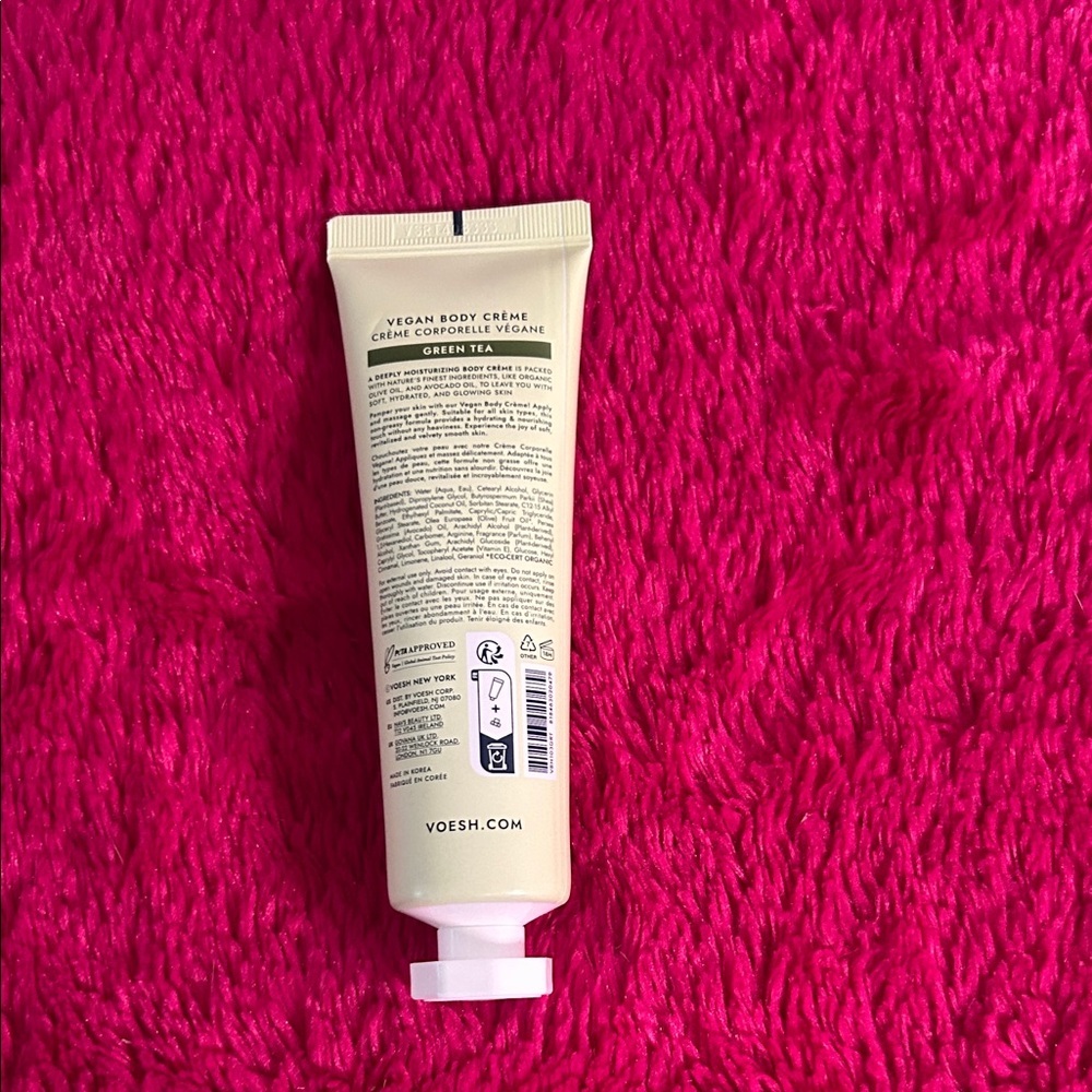 Green Tea Vegan Body Creme - Picture 2 of 4